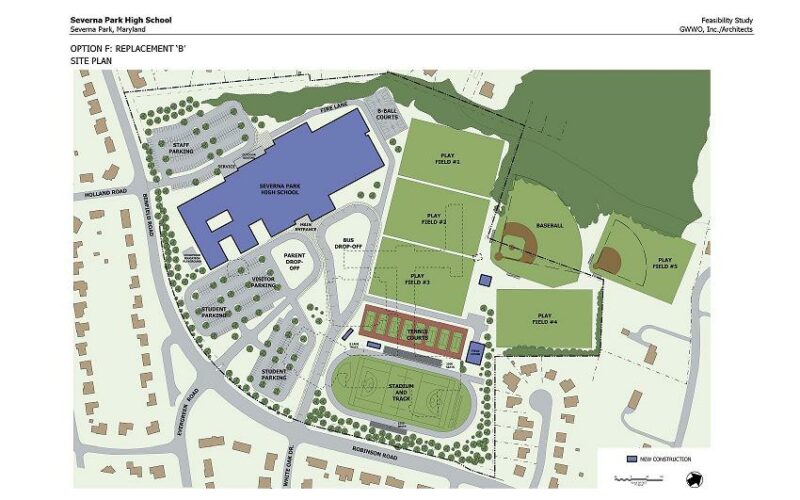 New Severna Park High School Plans