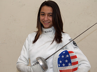 Amanda Sirico, Jr., Olympic fencer