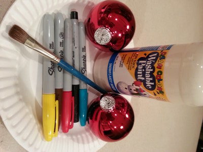 Supplies for making ornaments