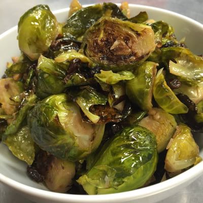 Mediterranean Roasted Brussels Sprouts