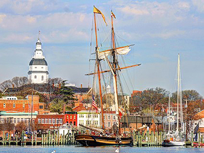 Pride of Baltimore in Annapolis