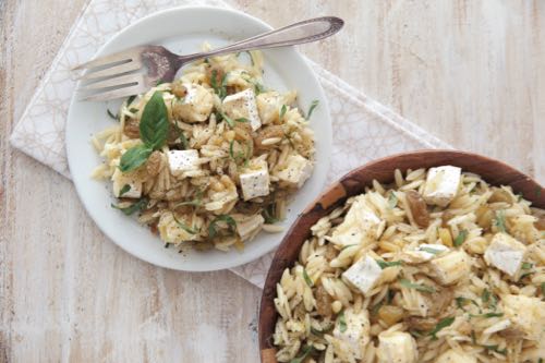 Orzo with Brie