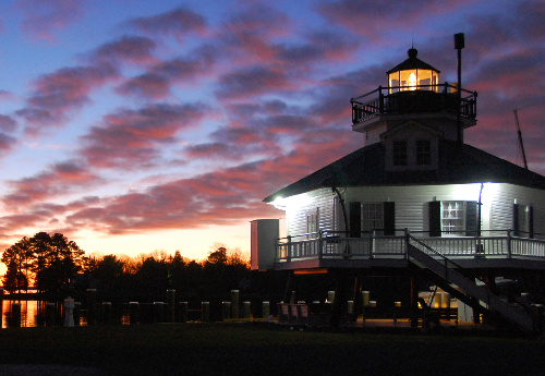 Chesapeake Bay Maritime Museum lighthouse