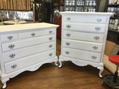 Chalk Painted Dressers