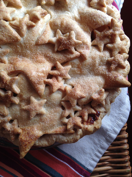 Bakers & Co use stars to top the pie as they are “Pi in the Sky”.