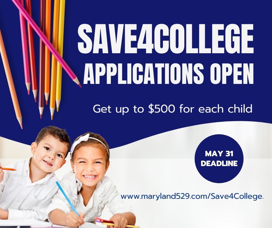 Free SAVE4COLLEGE funds